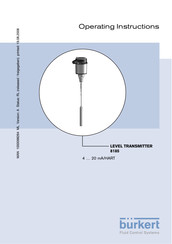 Burkert 8185 Mise En Service