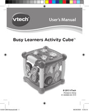 VTech Baby Cube d'eveil Manuel D'utilisation