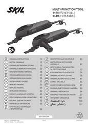 Skil F0151480 Serie Notice Originale