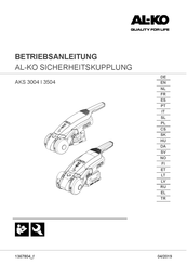 AL-KO AKS 3504 Manuel Utilisateur