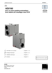 aldes VEX160 Manuel D'instructions Original