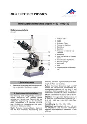 3B SCIENTIFIC PHYSICS N180 Instructions D'utilisation