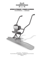 Marshalltown Speed Striker STRIKE45-L Mode D'emploi