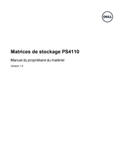Dell EqualLogic PS4110 Manuel Du Propriétaire Du Matériel