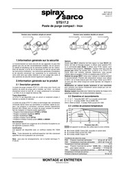 Spirax Sarco STS17.2 Mode D'emploi