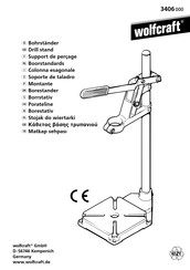 Wolfcraft 3407000 Mode D'emploi