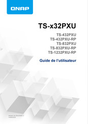 Qnap TS-x32PXU Serie Guide De L'utilisateur