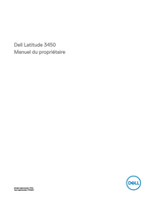 Dell Latitude 3450 Manuel Du Propriétaire