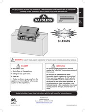 Napoleon BILEX605 Mode D'emploi