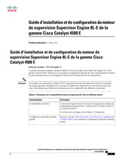 Cisco WS-X45-Sup8L-E Guide D'installation Et De Configuration