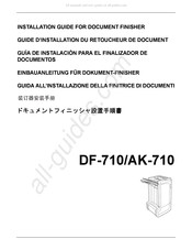 Kyocera DF-710 Guide D'installation