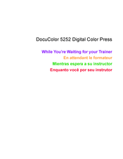 Xerox DocuColor 5252 Mode D'emploi