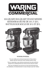 Waring Commercial WSM20L Mode D'emploi