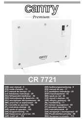 camry Premium CR 7721 Mode D'emploi