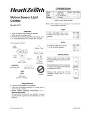 Heath Zenith 5411 Mode D'emploi