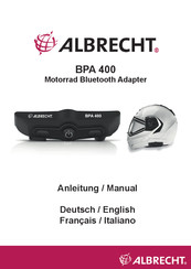 Albrecht BPA 400 Manuel