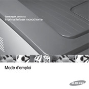 Samsung ML-2850 Serie Mode D'emploi