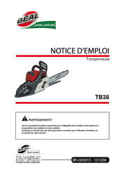 BEAL TB38 Notice D'emploi