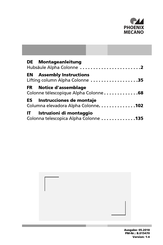 Phoenix Mecano Alpha Colonne Notice D'assemblage