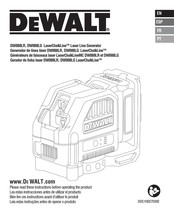 DeWalt LaserChalkLine DW088LR Mode D'emploi