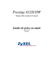 Zyxel Prestige 652H Guide De Prise En Main