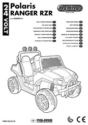 Peg-Perego Polaris RANGER RZR IGOD0516 Utilisation Et Entretien