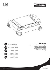 Toparc RC-HD2 Mode D'emploi