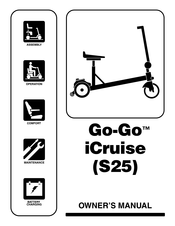 Pride Mobility Products Go-Go iCruise S25 Manuel De L'utilisateur