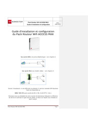 SFR BUSINESS TEAM ACCESS MAX Guide D'installation Et De Configuration