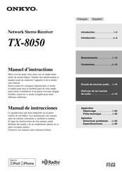 Onkyo TX-8050 Manuel D'instructions