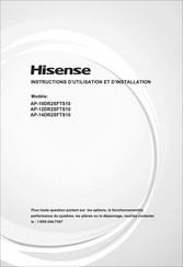 Hisense AP-14DR2SFTS10 Instructions D'utilisation Et D'installation