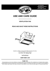 HAMPTON BAY 316-622 Guide D'utilisation Et D'entretien