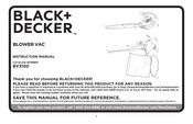 Black & Decker BV3100 Manuel D'instructions