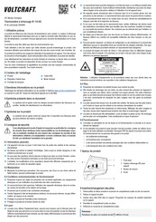 Voltcraft IR 110-6S Mode D'emploi