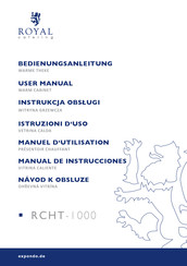 Royal Catering RCHT-1000 Manuel D'utilisation