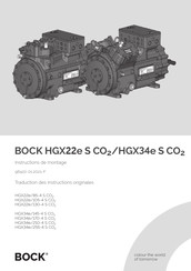 bock HGX34e/255-4 S Instructions De Montage