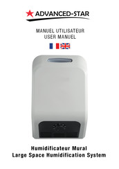 Advanced-Star Large Space Humidification System Manuel Utilisateur