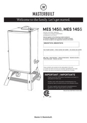 Masterbuilt MES 145B Mode D'emploi