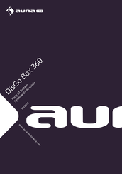 auna PRO DisGo Box 360 Mode D'emploi