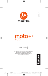 Motorola XT1920-16 Mode D'emploi