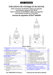 ARMATUREN STEVI 448 Instructions De Montage Et De Service