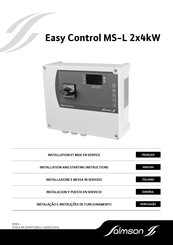 salmson Easy Control MS-L 2x4kW Manuel D'installation Et Mise En Service