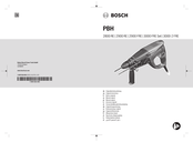 Bosch PBH 2900 FRE Notice Originale