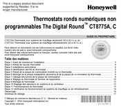 Honeywell The Digital Round CT8775C Guide Du Propriétaire