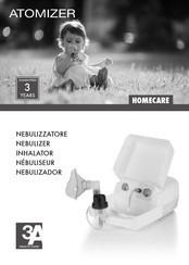 3A HEALTH CARE ATOMIZER HOMECARE Mode D'emploi