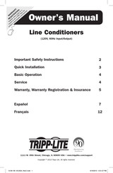 Tripp-Lite LS606M Guide De L'utilisateur