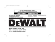 DeWalt DC410 Guide D'utilisation