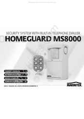 Marmitek HOMEGUARD MS8000 Mode D'emploi