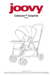 Joovy Caboose Graphite 814X Mode D'emploi