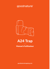goodnature A24 Trap Manuel D'utilisateur